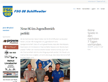 Tablet Screenshot of fsg-schiffweiler.de